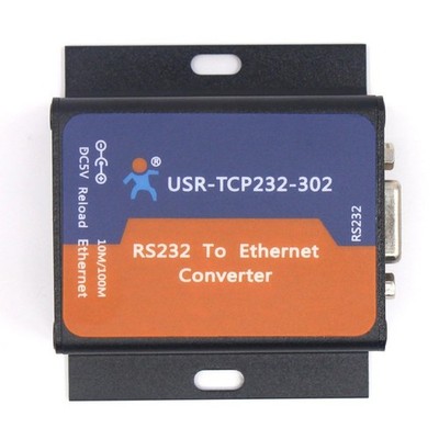 PUSR USRTCP232302 Tiny Size RS232 to TCP IP Converter Serial RS232 to Etherne...
