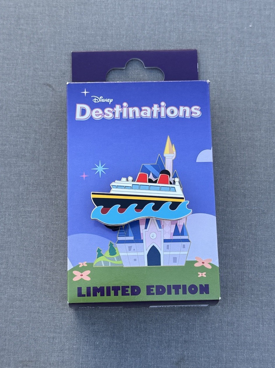 Destination D23 WDI MOG Disney Destinations Cruise Line Boat Mystery Pin