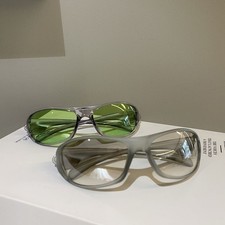 Lightweight Cycling Sunglasses Retro Y2K Design UV400 Protection Unisex