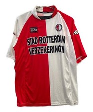 フェイエノールト・ロッテルダム Feyenoord 02/03 Home Soccer Jersey - Kappa Wh