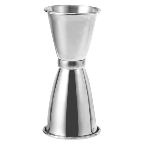  Stainless Steel Stepped Jigger Bartender Measuring Double Cocktail - Picture 2 of 2