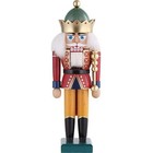 New in Box - KWO King With Crown 11.4" Nutcracker