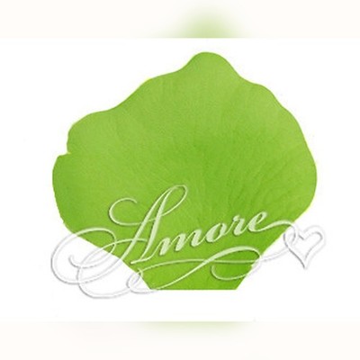 1000 Wedding Silk Roses Petals Apple Green, Petals & Garlands, Rose Petals