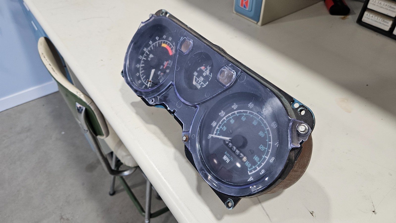 Untested 74-79 Firebird Trans Am Gauge Instrument Cluster 100MPH ...
