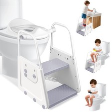 Potty Training Seat with Step Stool - 3 in 1 Potty Training Toilet Seat with ...