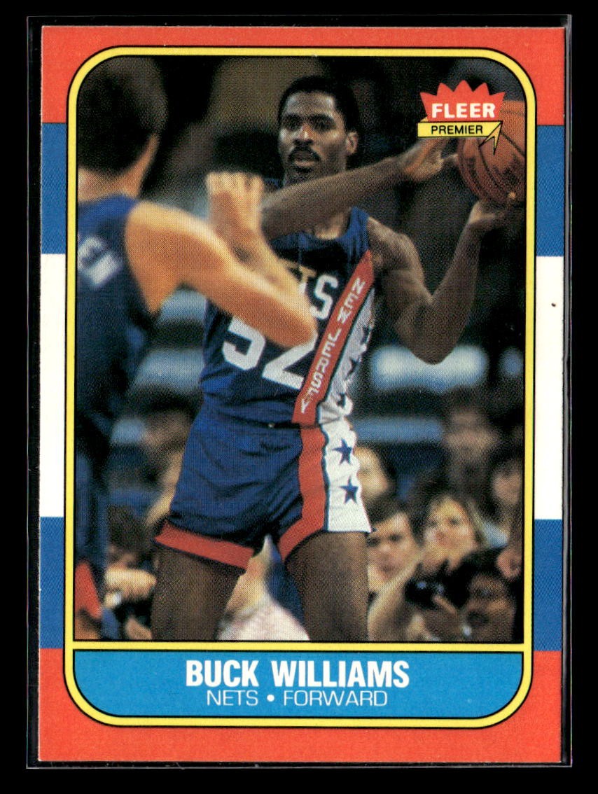 1986-87 Fleer #123 Buck Williams - Set Break! NM/MT+ RC