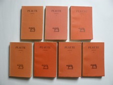 Plaute, comédies / Plautus, Komödien (7 Bä...