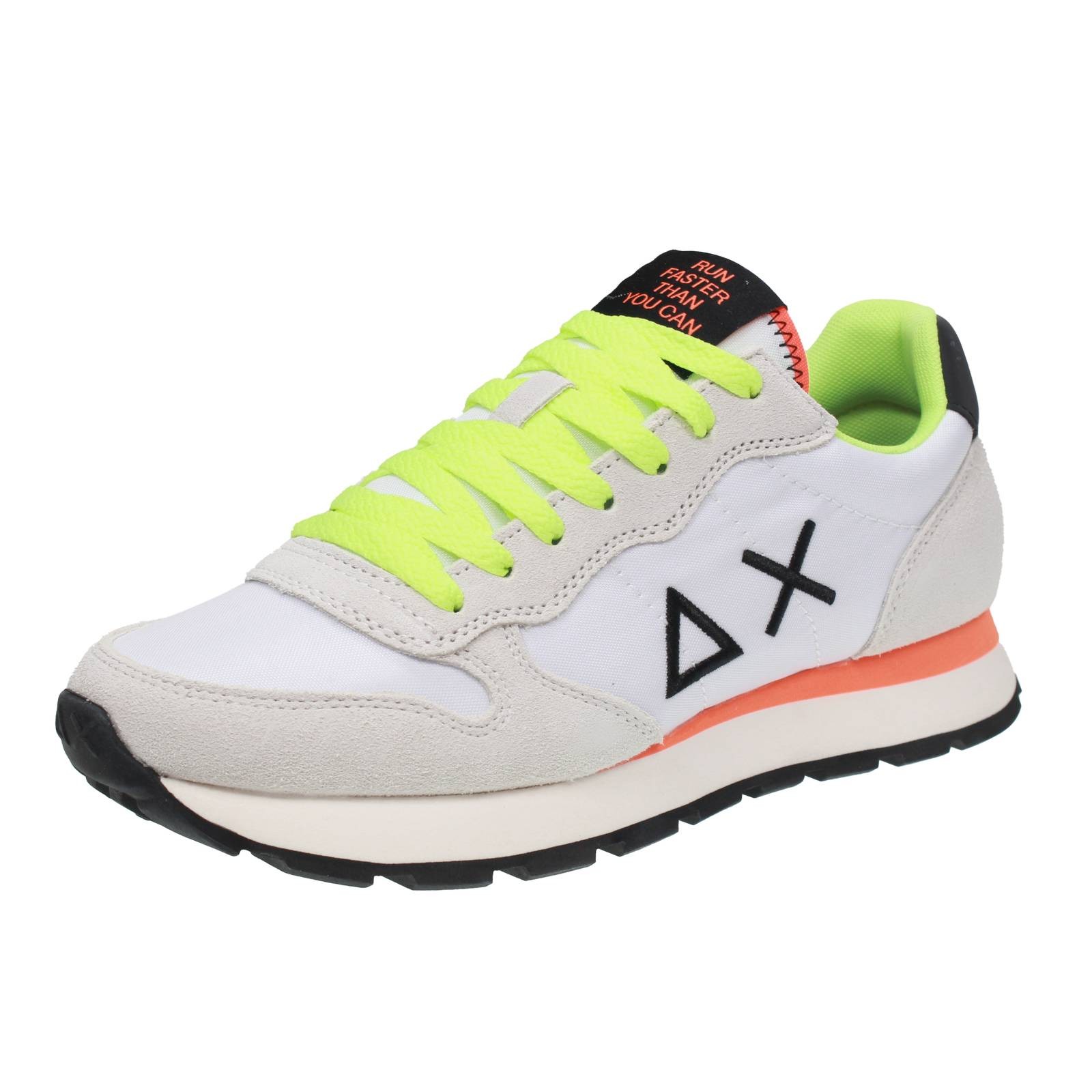Sun 68 Tom Fluo Weiß - Größe 42 [26,7 cm] Herrenschuhe Sneaker