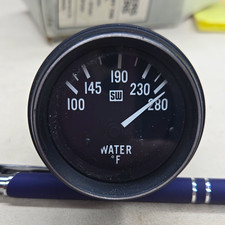 Nampa Stewart Warner Temperature Gauge With Mounting Bracket