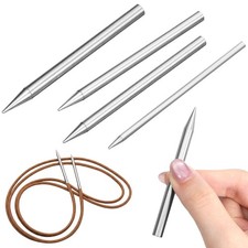4 Pcs Paracord Lacing Needle Tools 3 Sizes Stainless Steel 550 Cord Set