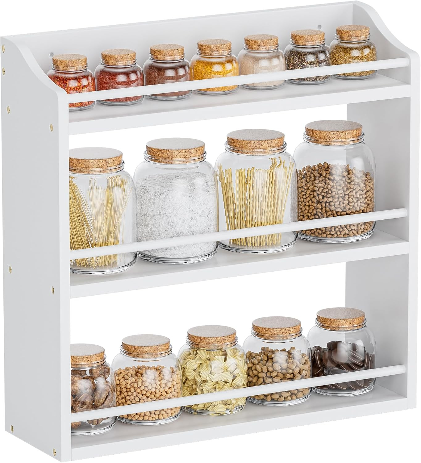 Portaspezie Salvaspazio per Cucina Ordinata - Perfetto per Famiglie e Piccoli Spazi