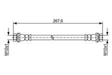 Flexible de frein Mazda TRIBUTE