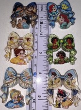12 Princess Bow Focal Beads For Beadable Pens Keychains 6 Sets