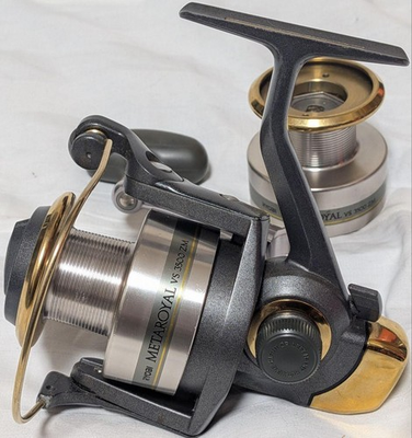 #ad Ryobi Metal Royal VS3500ZM Spool Reel with Spare Spool $193.41