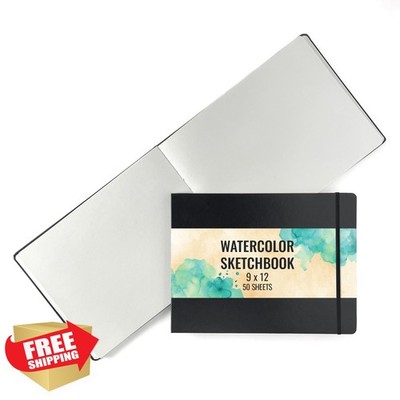 ArtSkills Watercolor Journal 9'' x 12'' Black