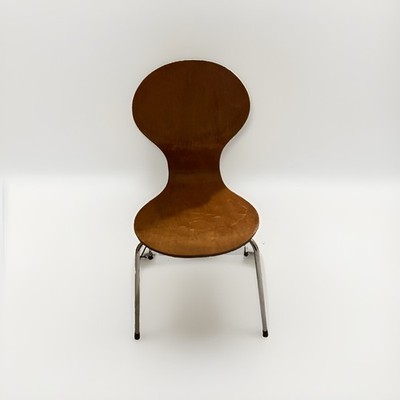 Set of 6 Vintages 1970s Italian Mid Century Modern Molded Plywood Dinning Chairs