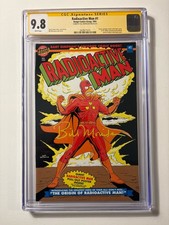 Radioactive Man #1 CGC 9.8 SS Signed By Bill Morrison