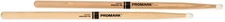 Promark Rebound Balance Hickory Drumsticks 5B - Nylon Tip (2-pack) Bundle