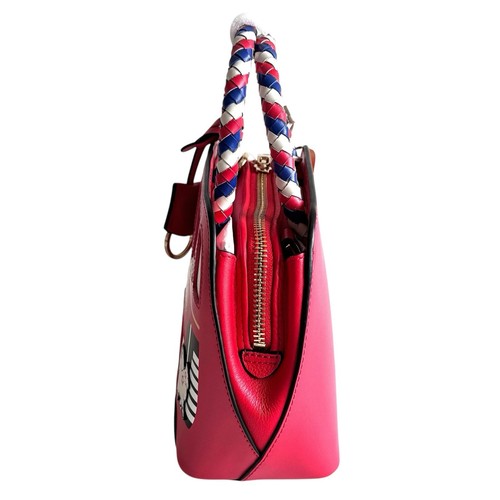 RADLEY The Anniversary Minis - London Bus - Red Leather Multiway Grab Bag - NEW - Picture 5 of 9