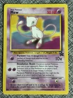 Mew #8 Promo Black Star Pokemon Card League 2000 WOTC Vintage-Lightly Played