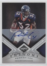 2010 Panini Limited Phenoms Monikers Silver 70/199 Perrish Cox #189 Auto 0c2