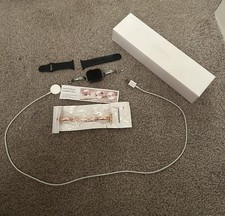 Apple Watch Series 5 44mm Space Grey Aluminium Case with Black Sport Band GPS 