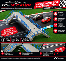 Fu&szlig;g&auml;ngerbr&uuml;cke 1:50 f&uuml;r Carrera Hybrid &ndash; 3D-Druck von DS-MYSHOP