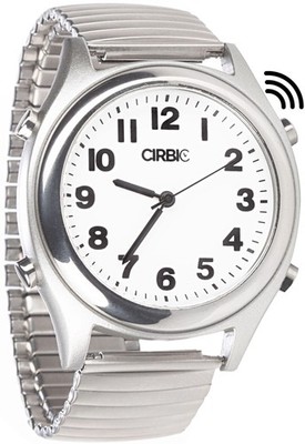 Cirbic English Talking Watch with Large Numbers and Expandable Strap, self-Se...