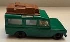 Vintage Lesney Matchbox Series No.12 Land Rover Safari Green White Interior