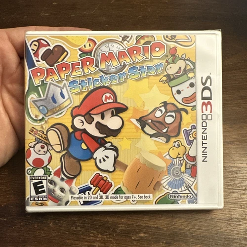 Brand New - Paper Mario: Sticker Star (Nintendo 3DS, 2012) First Print - Sealed