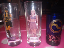 Creation Entertainment Xena Collectibles Lot Shot Glasses Jewelry Keychains