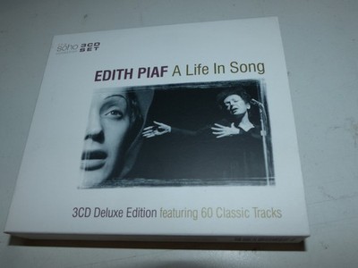 CD  Edith Piaf - A Life in Song ( 3 CDs )