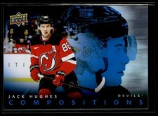 2025-26 Upper Deck Series 1 Compositions Hockey #CMP-2 Jack Hughes