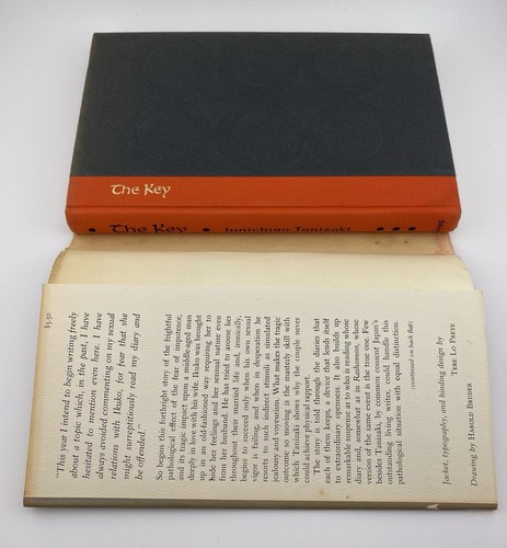 The Key Junichiro Tanizaki 1960 Hardcover with Dust Jacket Knopf Borzoi Books - Picture 4 of 8