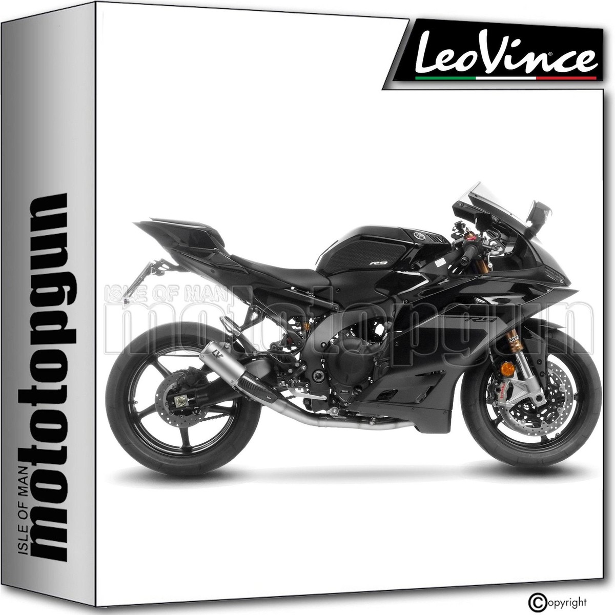 LEOVINCE FULL SYSTEM EXHAUST LV CORSA TITANIUM YAMAHA YZF-R9 2025