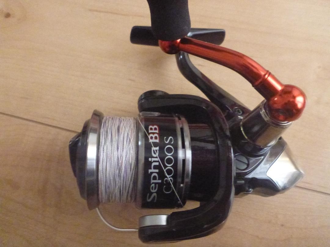シマノ(SHIMANO) 10 Sephia BB C3000S SHIMANO Spinning Reel 22 SEPHIA BB C3000S Spool Diameter