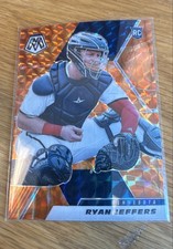 2021 Panini Mosaic - Rookie Ryan Jeffers #269 Reactive Orange Mosaic Prizm (RC)