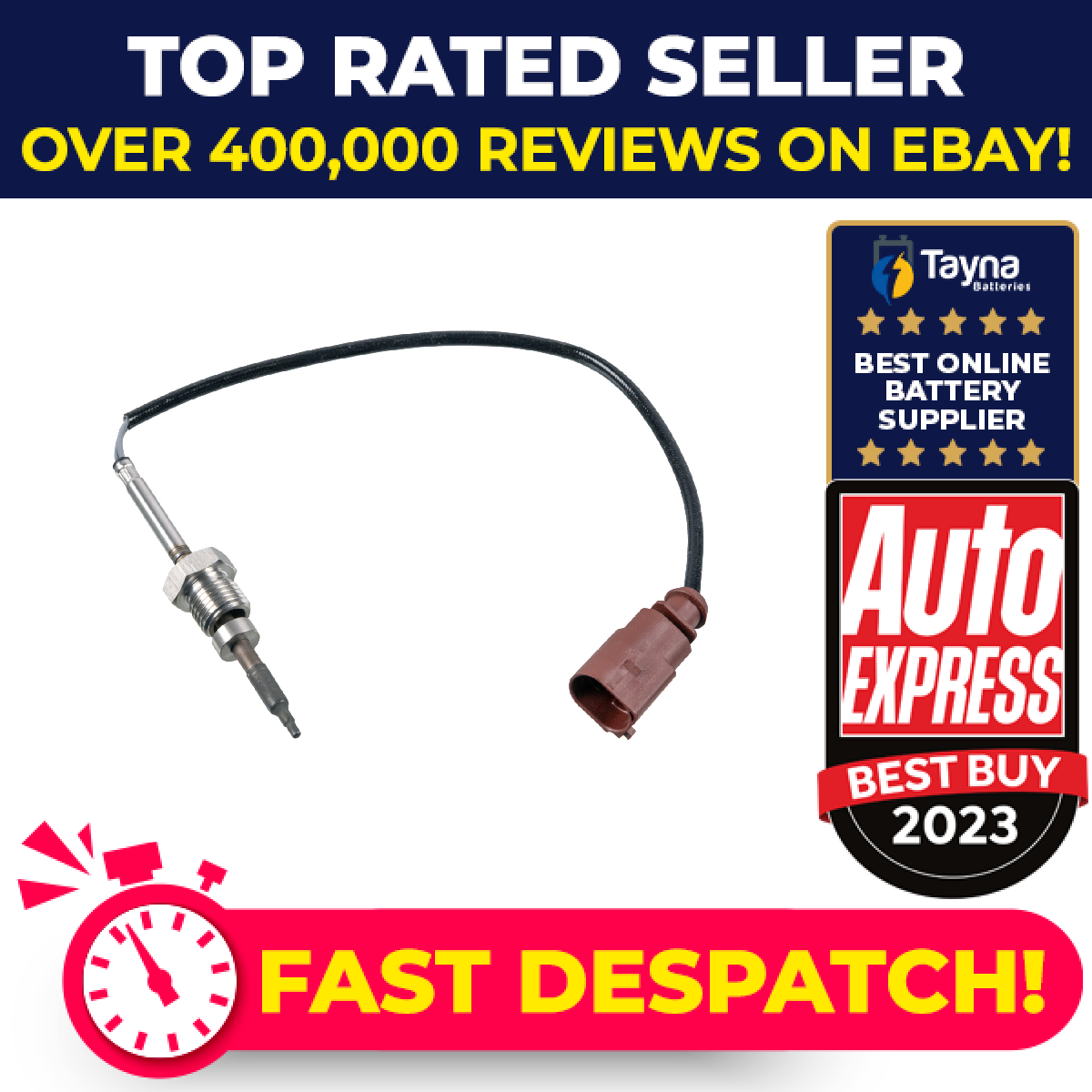 Exhaust Temperature Sensor fits CUPRA FORMENTOR KM7 2.0D 2021 on DTTC 05L906088M