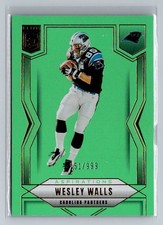 2025 Donruss Elite #54 Wesley Walls Aspirations Lime Green #/999
