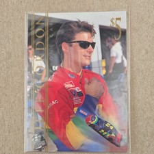 Press Pass Prepaid Phone Card $5 Racing Collectible 1995 Mint Scratch-off