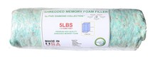 5 LBS of New Shredded Memory Foam Fill for Pillows,Bean Bags/Chairs, Dog Beds...