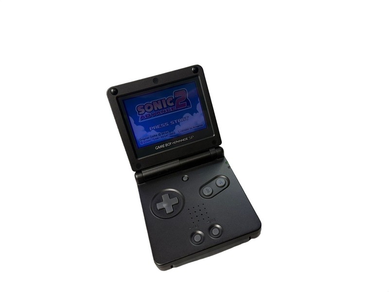Nintendo Game Boy Advance SP AGS-001 Smooth Black