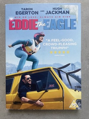 DVD ''Eddie the Eagle'' with Taron Egerton and Hugh Jackman in English