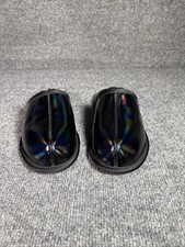 Ugg Australia Women's Pearle Iridescent Slippers Slides Slip On Black Size 6