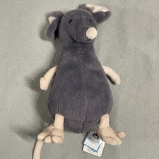 Jellycat Sad Rat Plush Authentic with Tags Stuffed Animal Ships from U.S.
