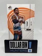 2025 Upper Deck AEW SP Signature Edition Orange /75 #77 Powerhouse Hobbs