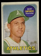 1969 Topps - Bert Campaneris #495