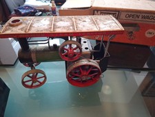 Mamod ,traction ,engine,steam Roller And Open Wagon.