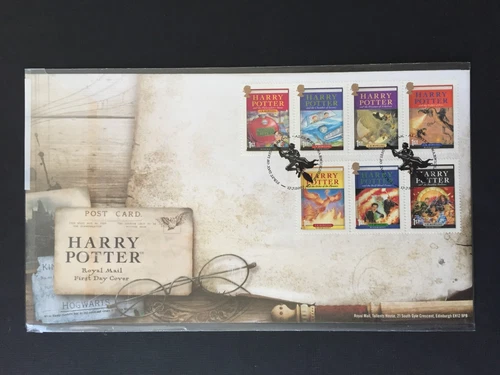 GB 2007 HARRY POTTER FIRST DAY COVER BROOM ALCESTER POSTMARK