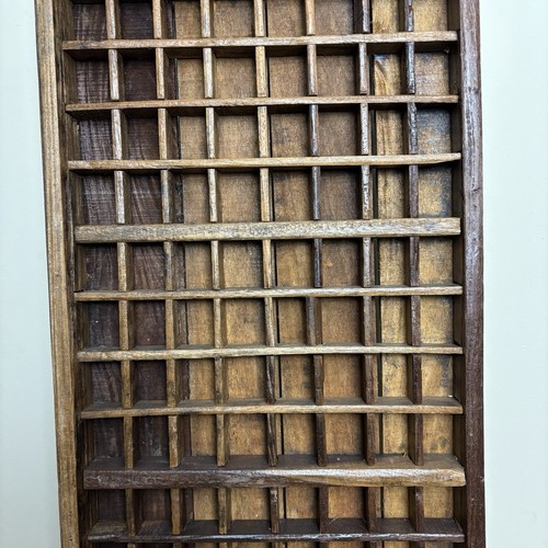 Vintage Drucker Tablett aus Holz - rustikale Holzbergung - Wanddeko - #18 - Bild 5 von 12